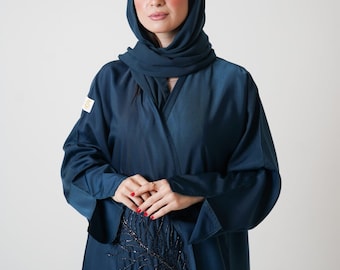 PEACOCK - Abaya with head scarf