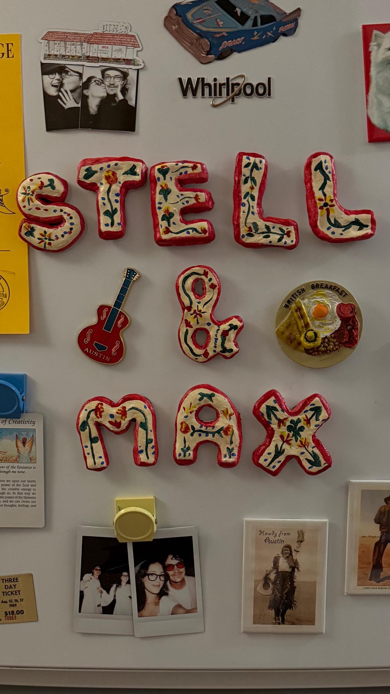 Custom Folk Name Fridge Magnets - Etsy