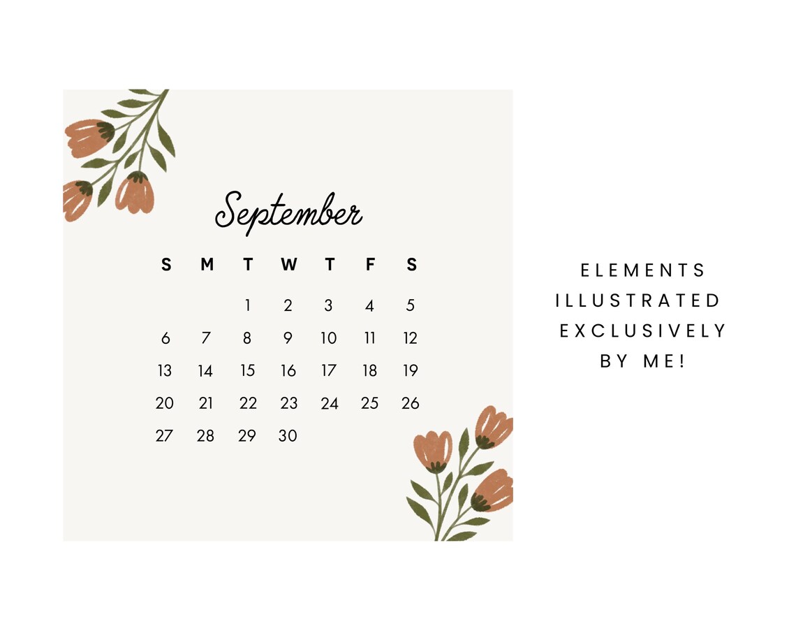 2026 Monthly Calendar Stickers | Digital Planner Stickers Goodnotes ...