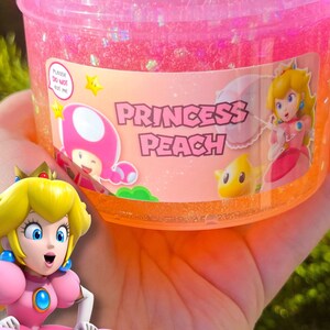 Princess Pink Bingsu slime with rainbow beads - Ollipopslime - 8oz. **Ready to ship!** Sensory slime for anxiety, ADHD, autism & stress