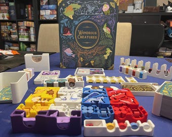 Wondrous Creatures Board Game Functional Insert and Organizer - Etsy