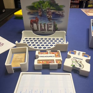 Ensemble fonctionnel et organisateur de jeu de société Isle of Cats Duel