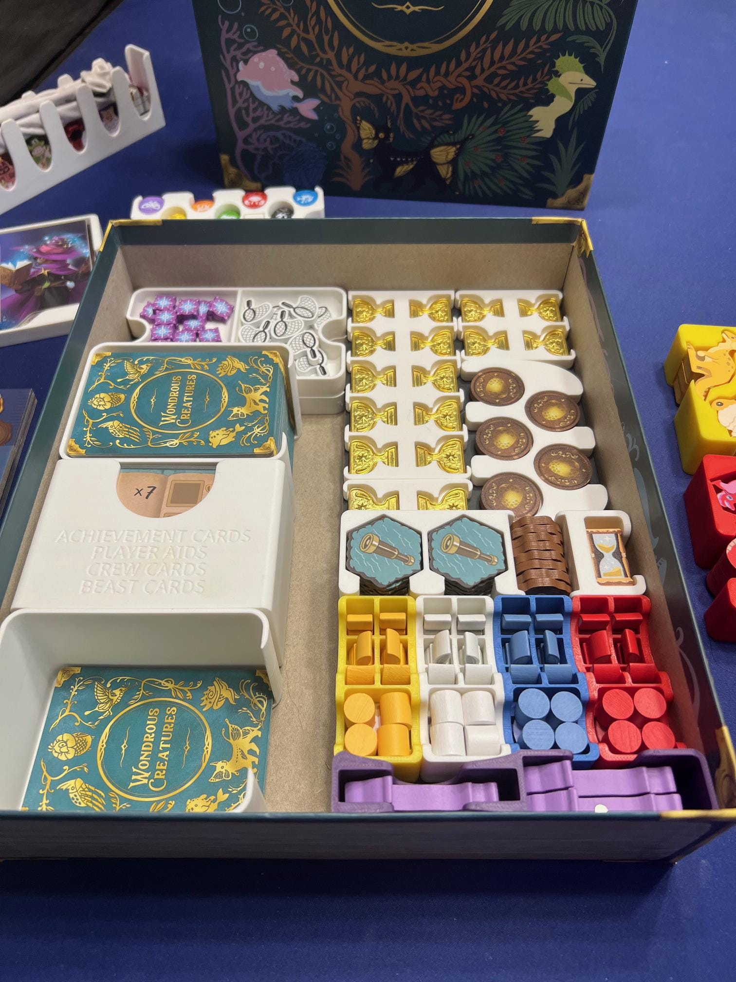 Wondrous Creatures Board Game Functional Insert and Organizer - Etsy