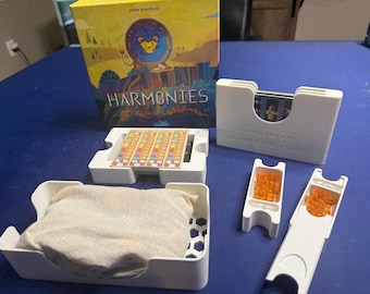 Harmonies brädspel funktionell insats och arrangör