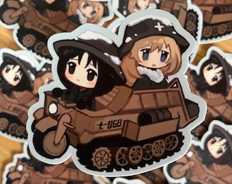 3” Girls Last Tour Sticker