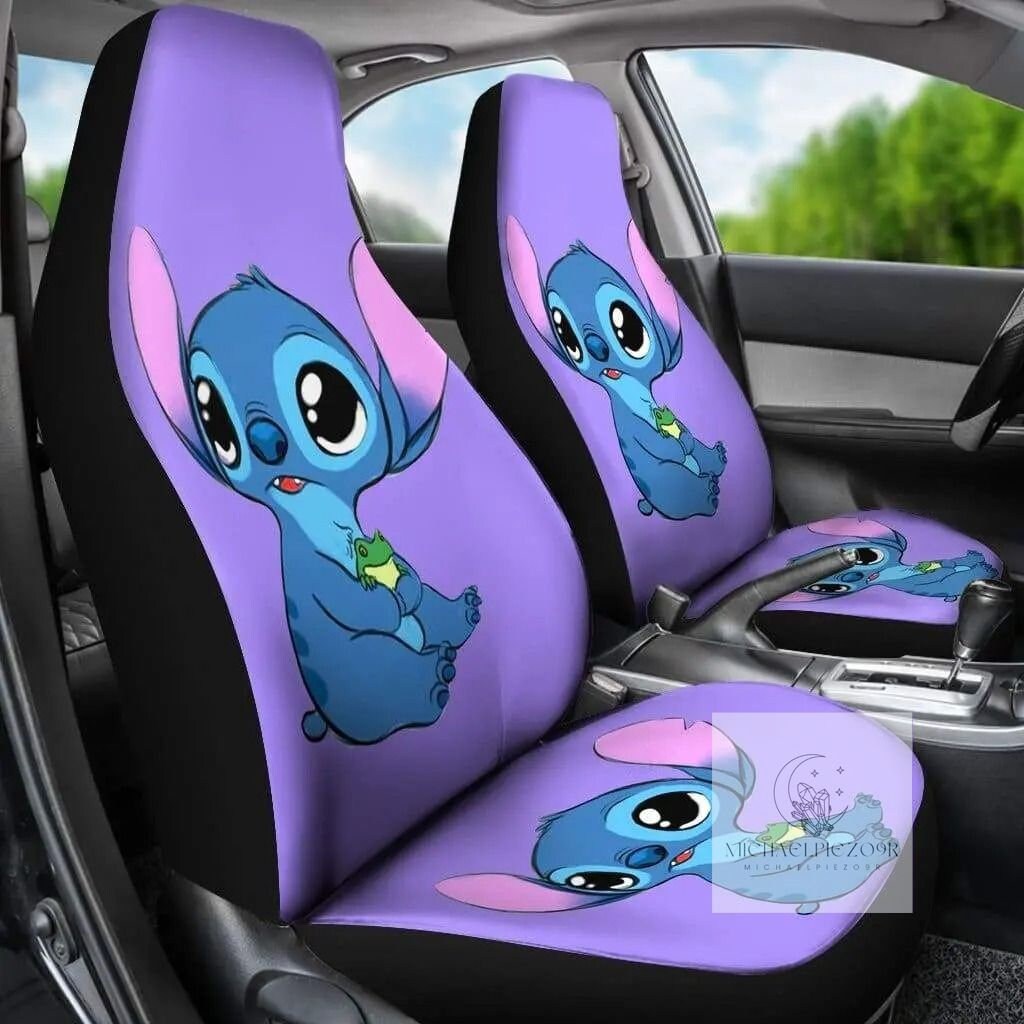 Discover Disney Stitch, Disney Stitch Cartoon Lustig Autositzbezug