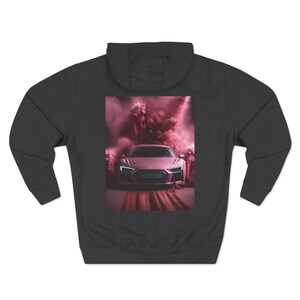 Audi R8 Hoodie, Audi Hoodie, Pink R8 Hoodie, Gift for him,Gift for Boyfriend, Audi Sweatshirt, Audi T-Shirt, Audi Crew, Car Hoodie, Audi Fan image 7