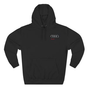 Audi R8 Hoodie, Audi Hoodie, Pink R8 Hoodie, Gift for him,Gift for Boyfriend, Audi Sweatshirt, Audi T-Shirt, Audi Crew, Car Hoodie, Audi Fan image 4