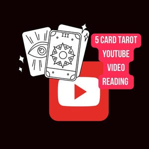 5-kaarten tarotlezen (YT) – gepersonaliseerd inzicht geleverd via privé YouTube-video | Tarotkaartspreiding voor duidelijkheid en begeleiding