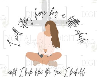 Christian Verse Sublimation PNG: Faith Bible Design (Digital Download)