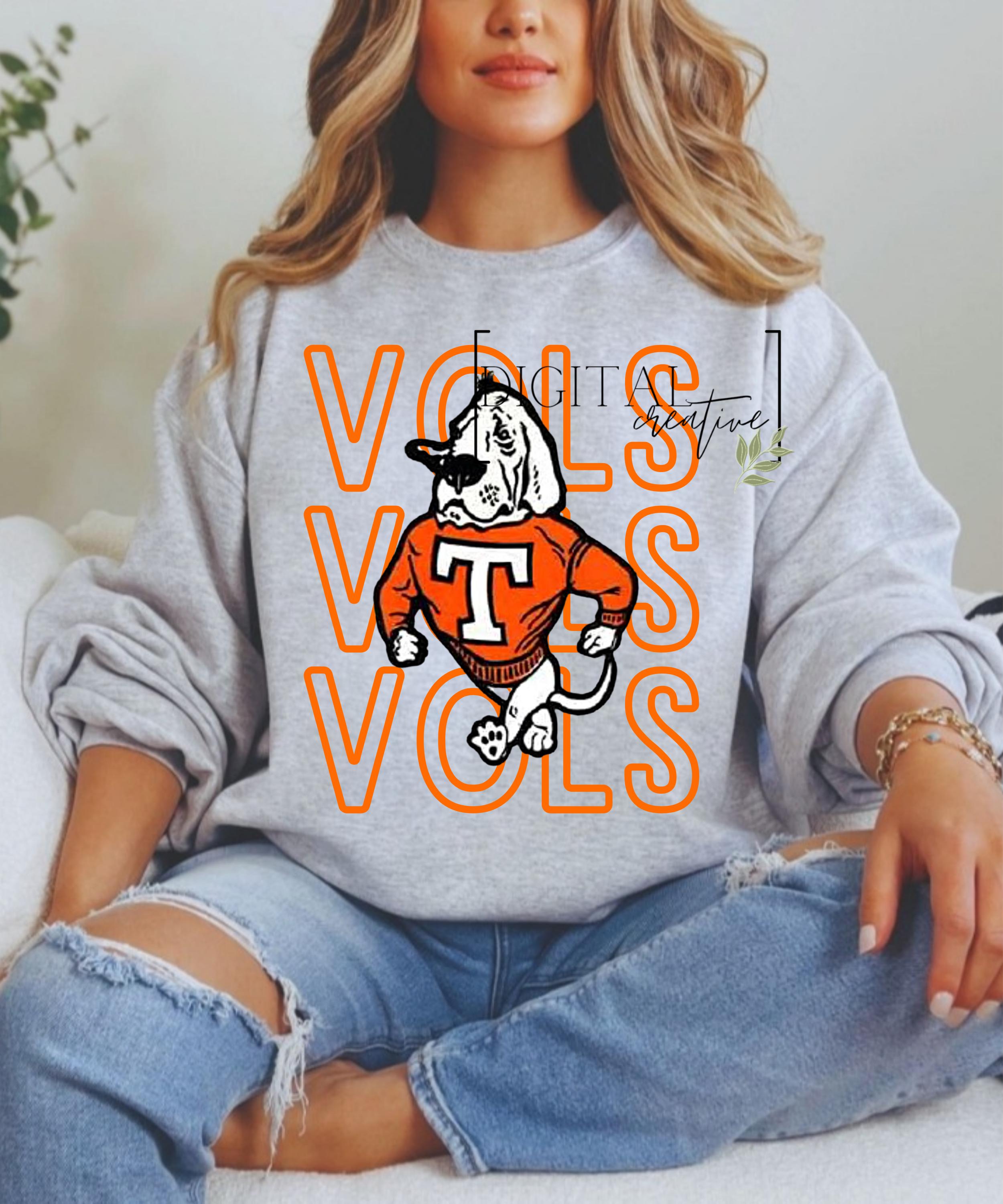 Tennessee Vols  Smocked Orange Gingham Boys Bubble main image 0
