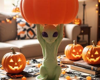 Alien Cat Candy Bowl & Commercial License