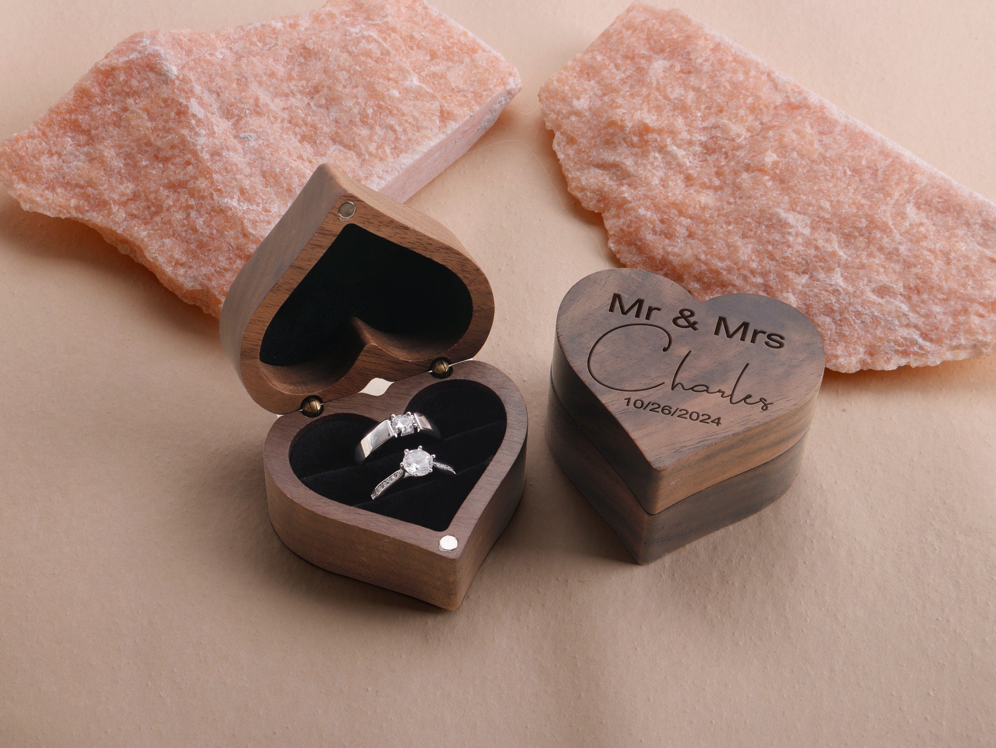Monogrammed Wooden Napkin Ring Holder, Personalized Wood Napkin Ring,  Engraved Napkin Holder, Rustic Wedding Favors, Wood Wedding Favors 