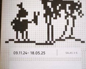 Exhibition catalog / progam hand-signed by Ai Weiwei. Inauguration on November 9, 2024, in León, Spain, at MUSAC. - FREE SHIPPING