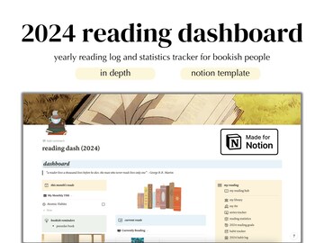 The 2024 Reading Tracker: A Notion Template
