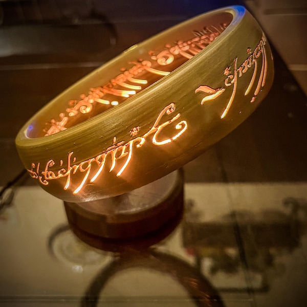 LOTR Ring of Sauron LED Animated Ring Large