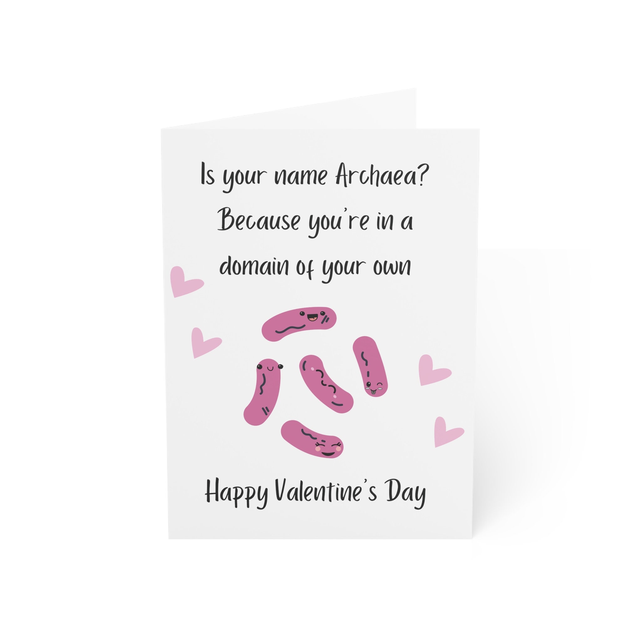 Microbiology Valentine's Day Card | Science Student, Science, Bacteria ...