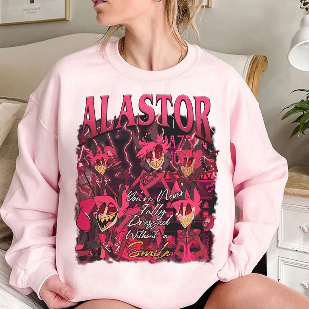 Jiumaocleu Hazbin Hotel Hoodie Sweatshirt Anime Alastor Cosplay