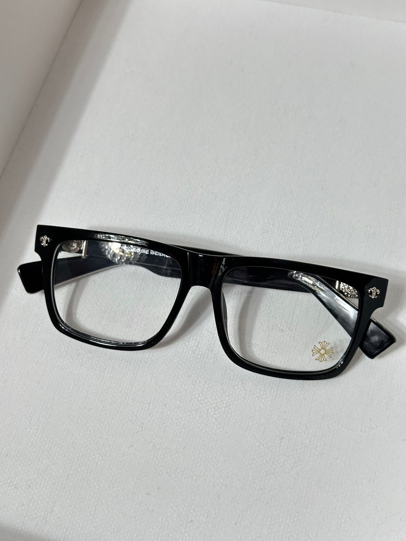 Rectangle Full Rim Optical Eyewear Frame Men Computer Anti Blue Ray Prescription Myopia Glasses black silver