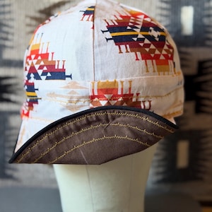 Welding Cap: Southwestern Pattern, Made to Order