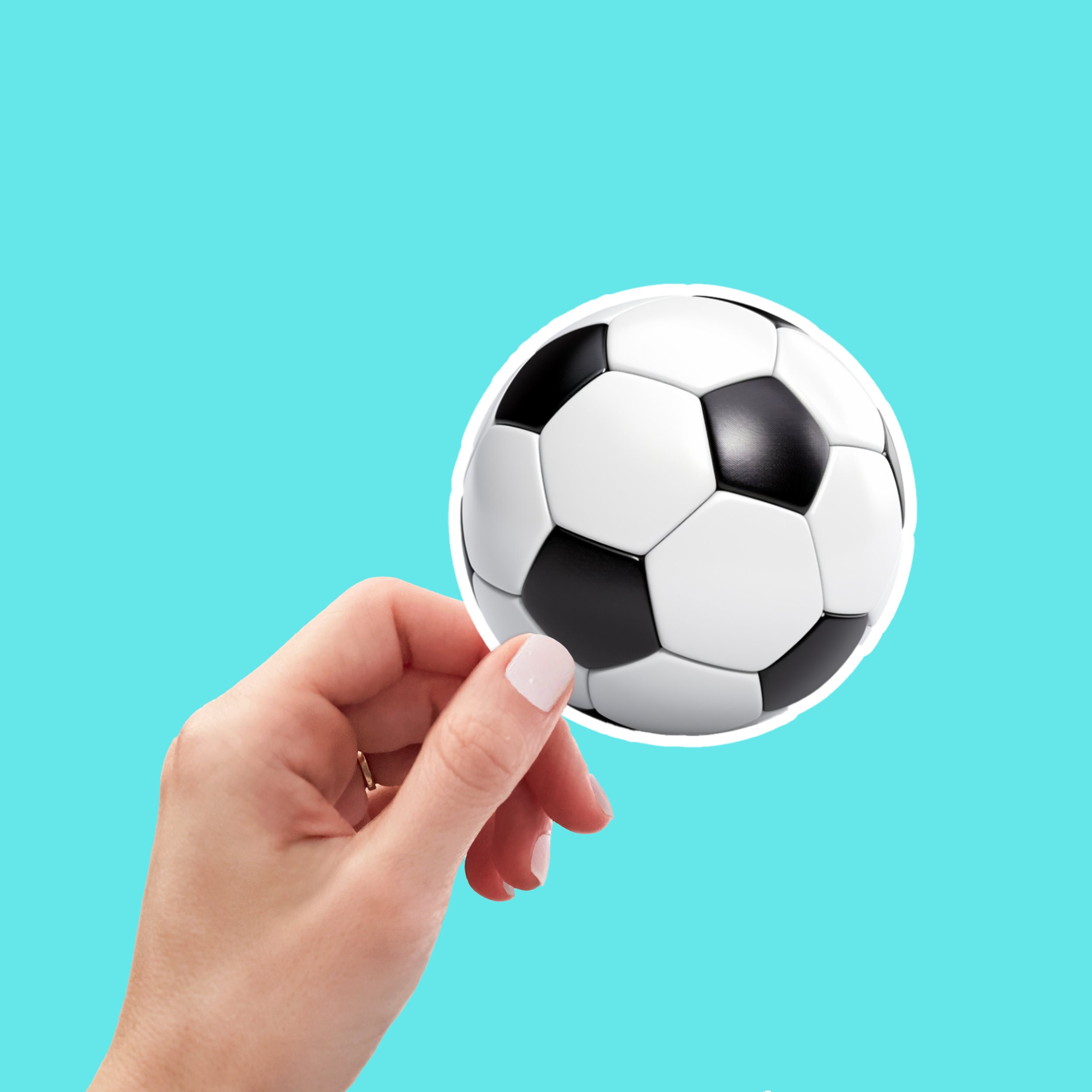 Soccer Ball Sticker - Etsy
