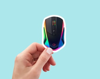 RGB Gaming Mouse Sticker