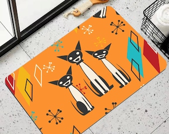 Atomic Dog Bathroom Shower Mat, Bath Mat, Pet Mat, Door Mat