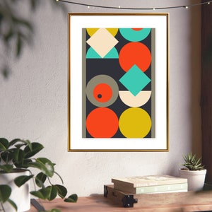 Mid-Century Modern Fine Art Poster
