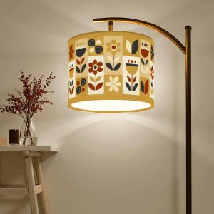 MCM Atomic Floor Lamp - Atomic Mid Century Design  Light - Mid Mod Light