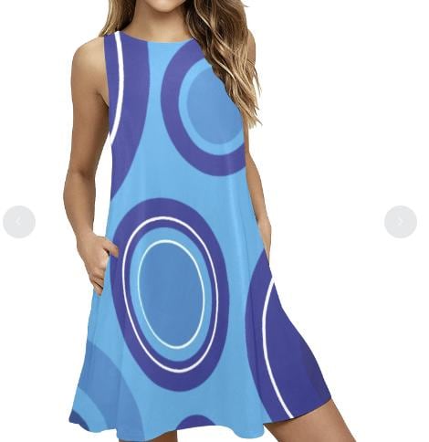 blue gogo dress GoGo Dress main image 1