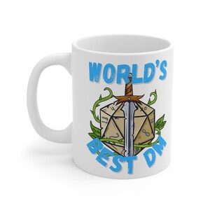 World&#39;s Best DM Ceramic Mug 11oz