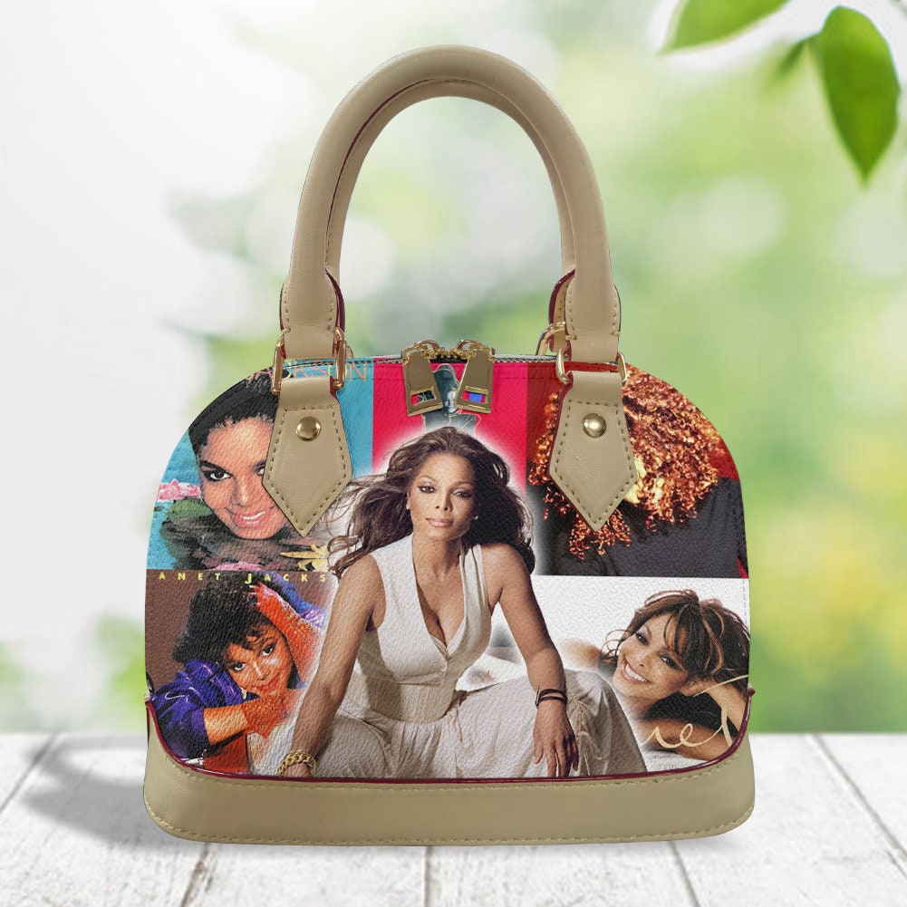 Beyonce Leather Shell Bag, Beyonce Handbag, Beyonce Bag, Music Bag