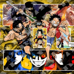 DIGITALE Drei Brüder One Piece Krabbeldecke