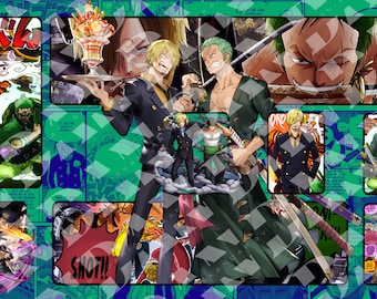 Tapete de juego de Zoro y Sanji [DIGITAL]
