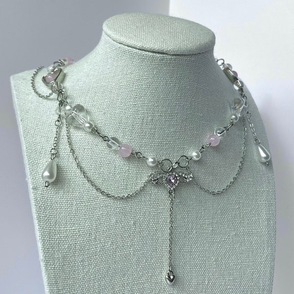 dear cupid necklace | handmade beaded jewelry