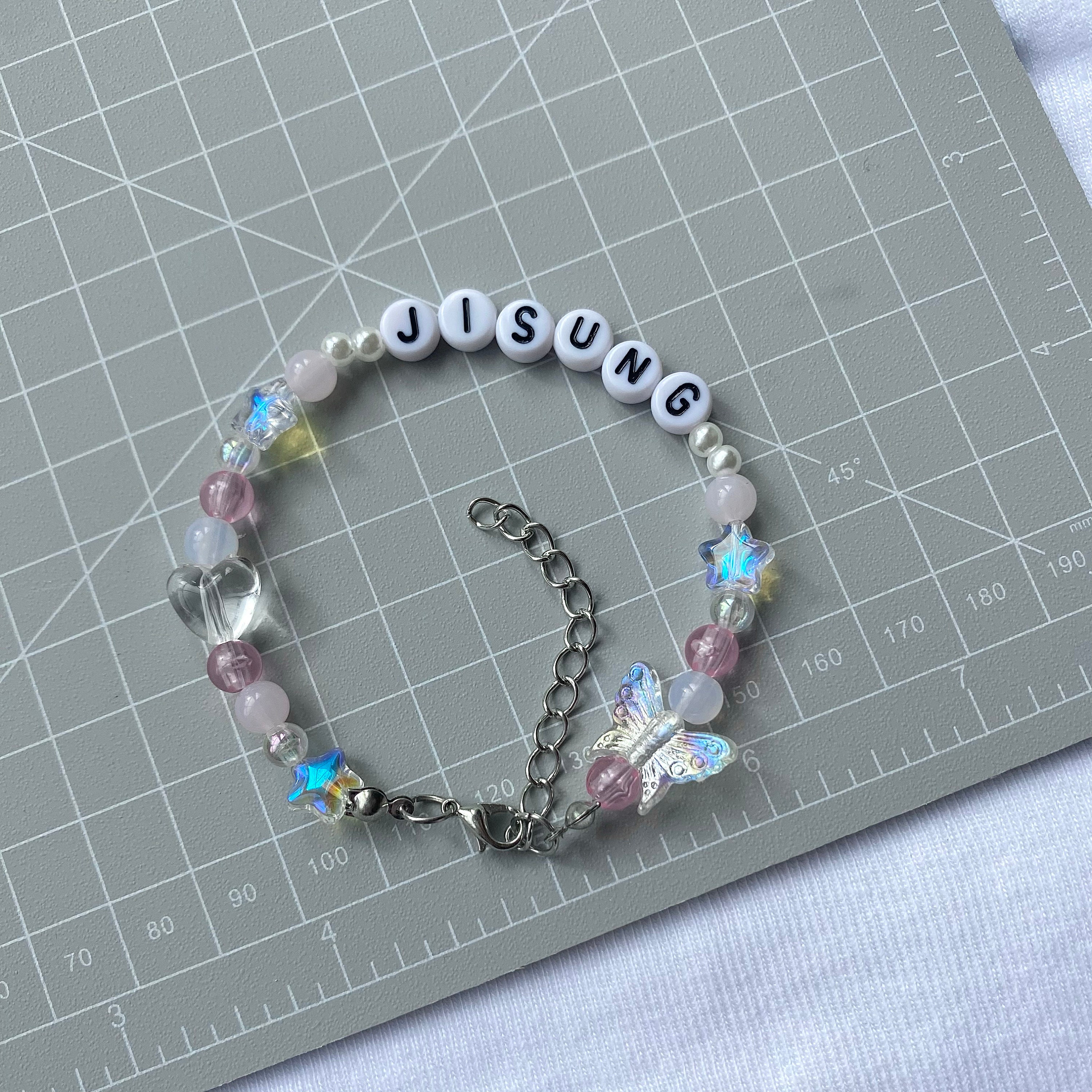 Cute Customizable Kpop Bracelets Handmade Jewelry Etsy