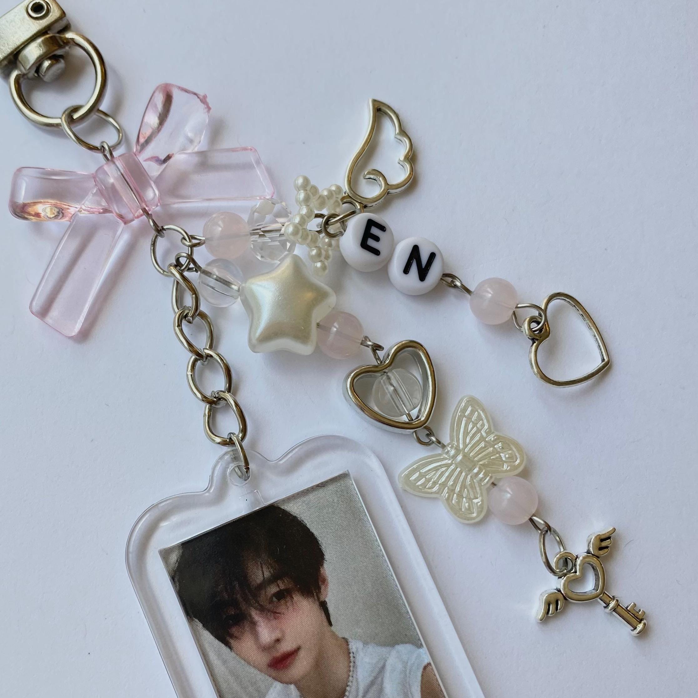 Customizable Kpop Photo Keychain | Handmade Keychain - Etsy