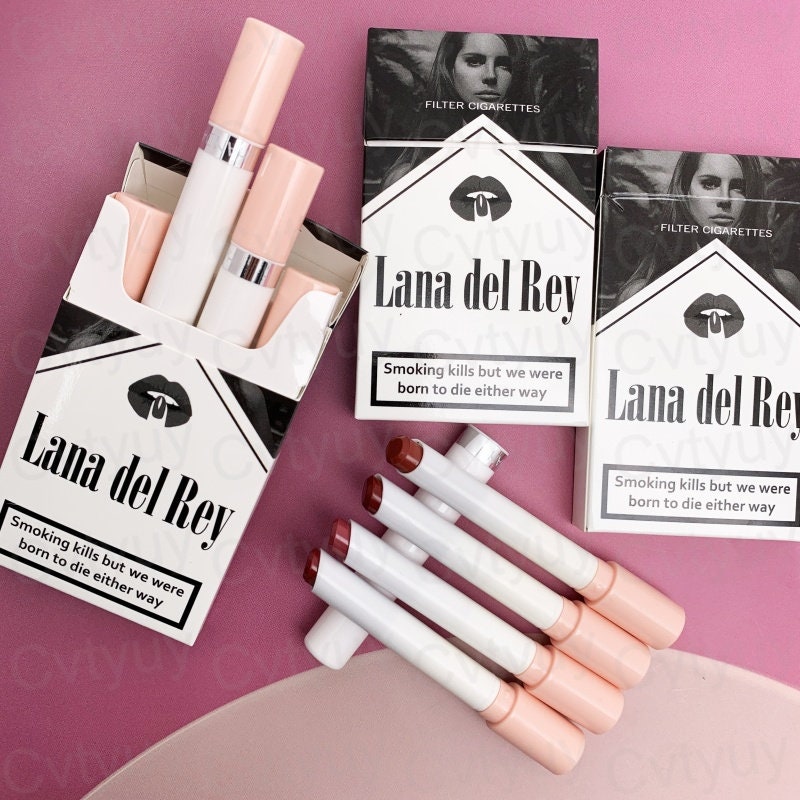 Lana Del Rey Poster Box, Cigarette Lipsticks Set,lana Del Rey Lipsticks ...