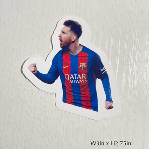 Messi Sticker Pack Soccer Stickers for Water Bottles Tumbler & Laptop ...