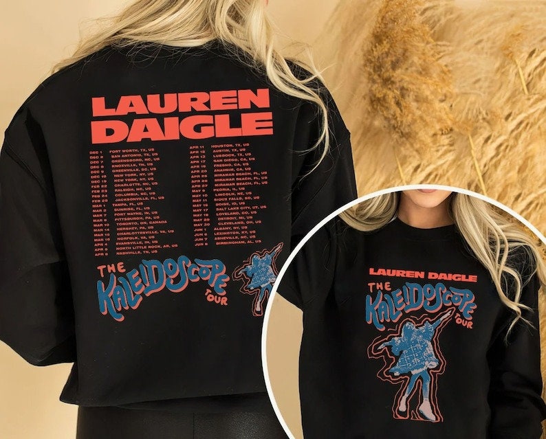 2024 Lauren Daigle The Kaleidoscope Tour 2023-24 Sweatshirt