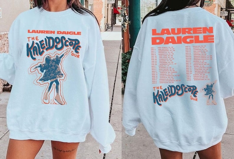 2024 Lauren Daigle The Kaleidoscope Tour 2023-24 Sweatshirt