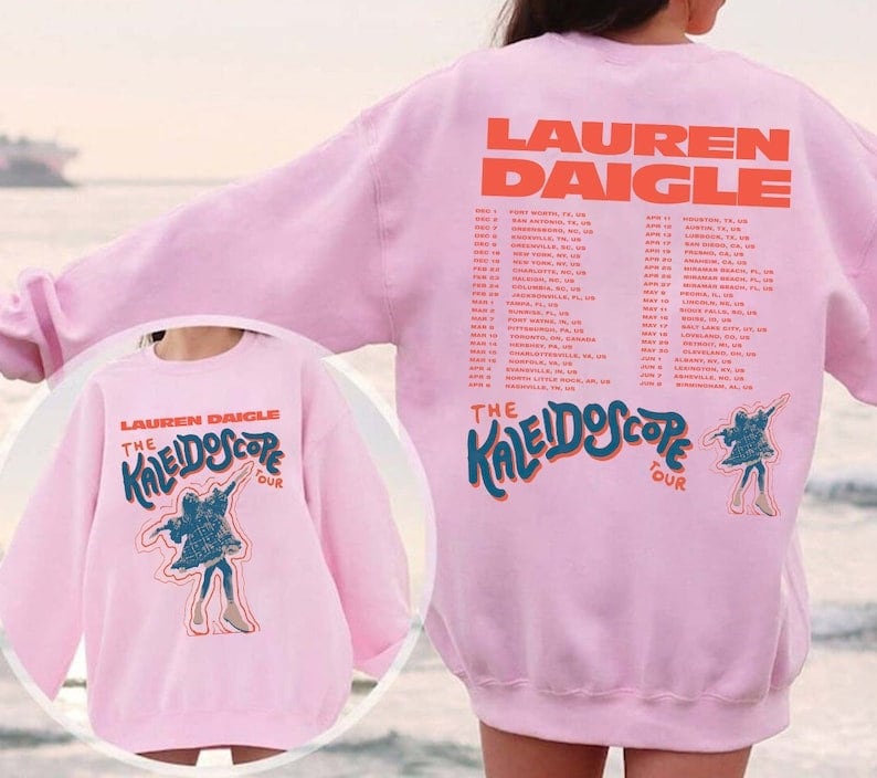 2024 Lauren Daigle The Kaleidoscope Tour 2023-24 Sweatshirt