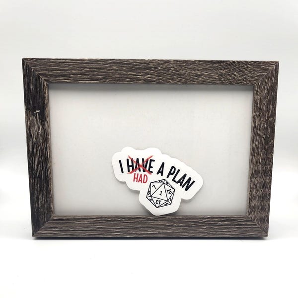 D20, Bonus Action, DND Diplomacy 3 Sticker Pack: Water-Resistant Vinyl Dungeons and Dragons Sticker