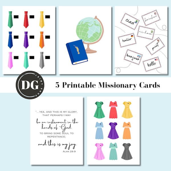 Missionary Greeting Cards - Etsy