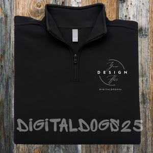 Graphic Quarter Zip Sweatshirt - Etsy