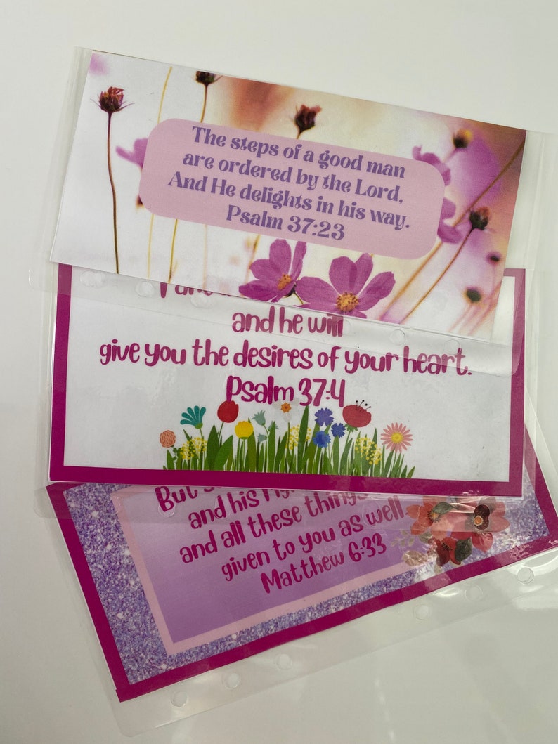 Bible Scriptures Cash Envelopes Etsy