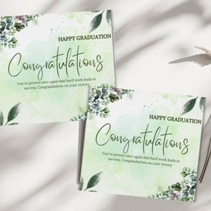 Personalised Graduation Card,University Graduation Celebration Card,Customisable Card,Graduation gift, Congratulations card, Graduation 2023