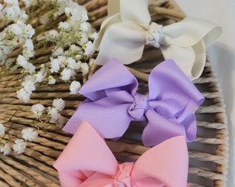 3pcs baby Headband bow. Great For the Spring season.