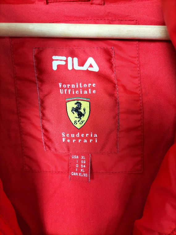 Ferrari 348 355 Challenge Down Puffer Jacket by Fila