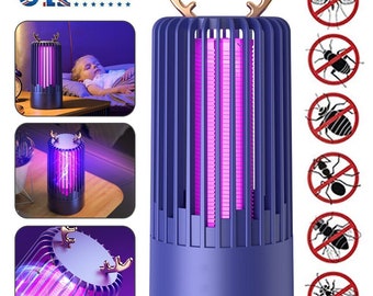 Electric Insect UV Zapper Mosquito Killer Pest Catcher Lamp Fly Bug Indoor Trap UK Fast Shipping